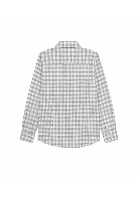 Camicia a quadretti MANUEL RITZ | MR4565GRIGIO